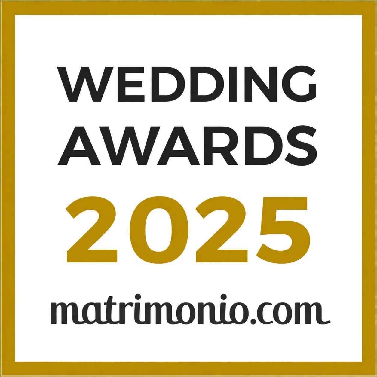 Wedding Awards 2025 Matrimonio.com