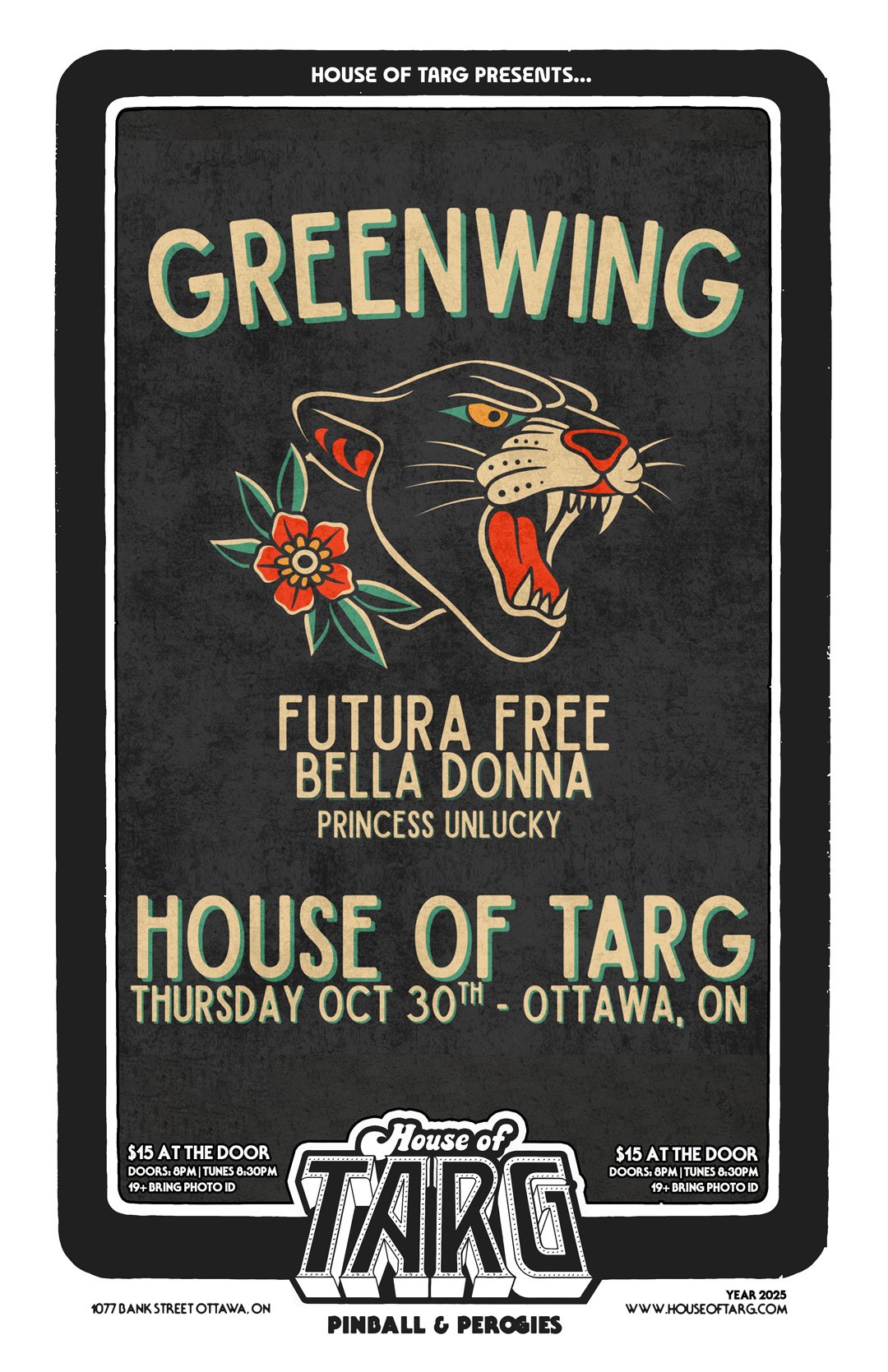 GREENWING + Futura Free + Bella Donna + Princess Unlucky