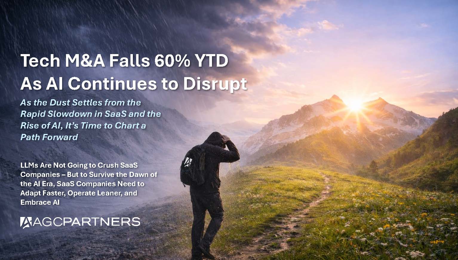 Tech M&A Falls 60% YTD as AI Continues to Disrupt
