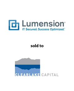 AGC Partners Advises Lumension on Its Acquisition by Clearlake Capital