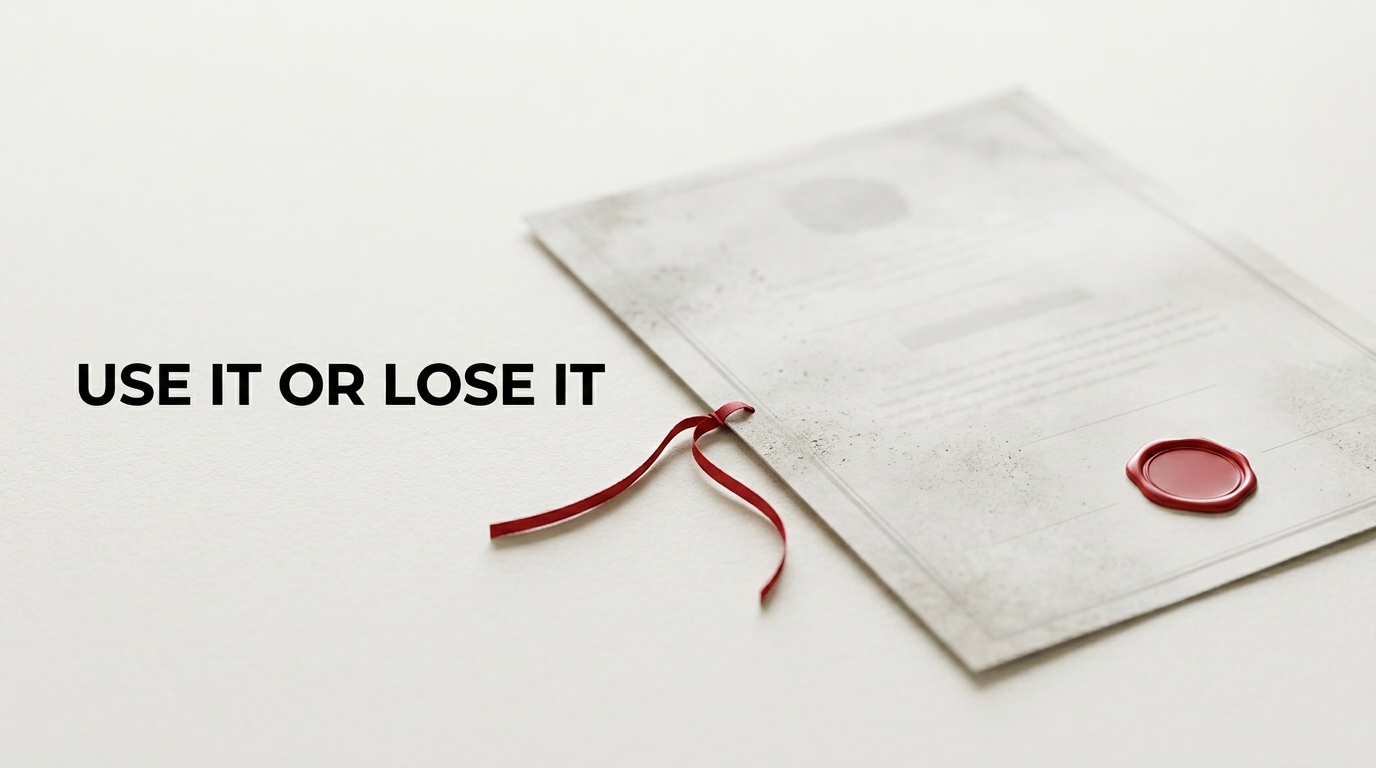 Use it or lose it: why registering your trade mark is only half the job