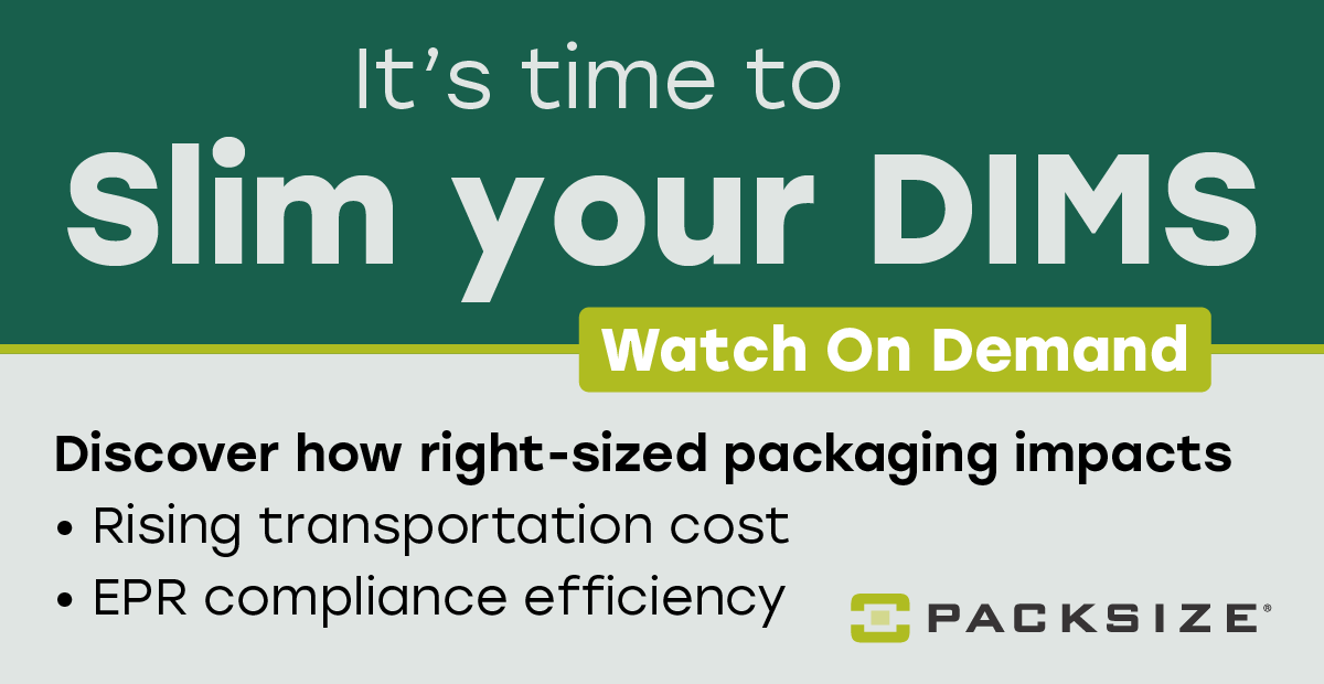 Slim your DIMS: Mitigate rising shipping cost and simplify EPR compliance 