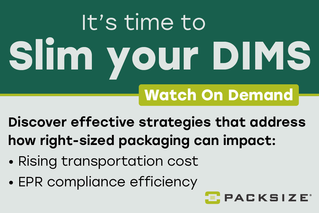 Slim your DIMS: Mitigate rising shipping cost and simplify EPR compliance