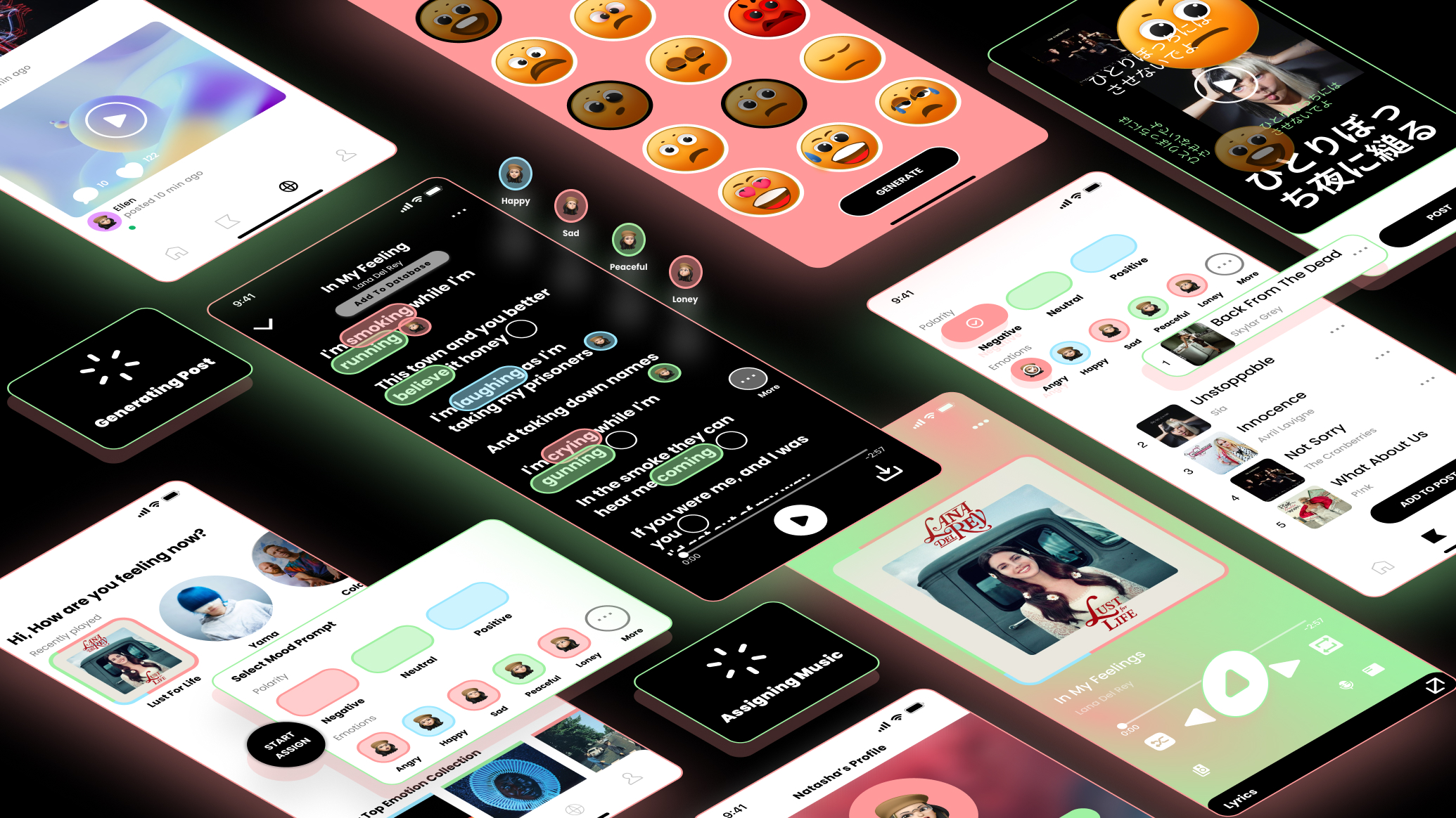 LyricLab product mockup