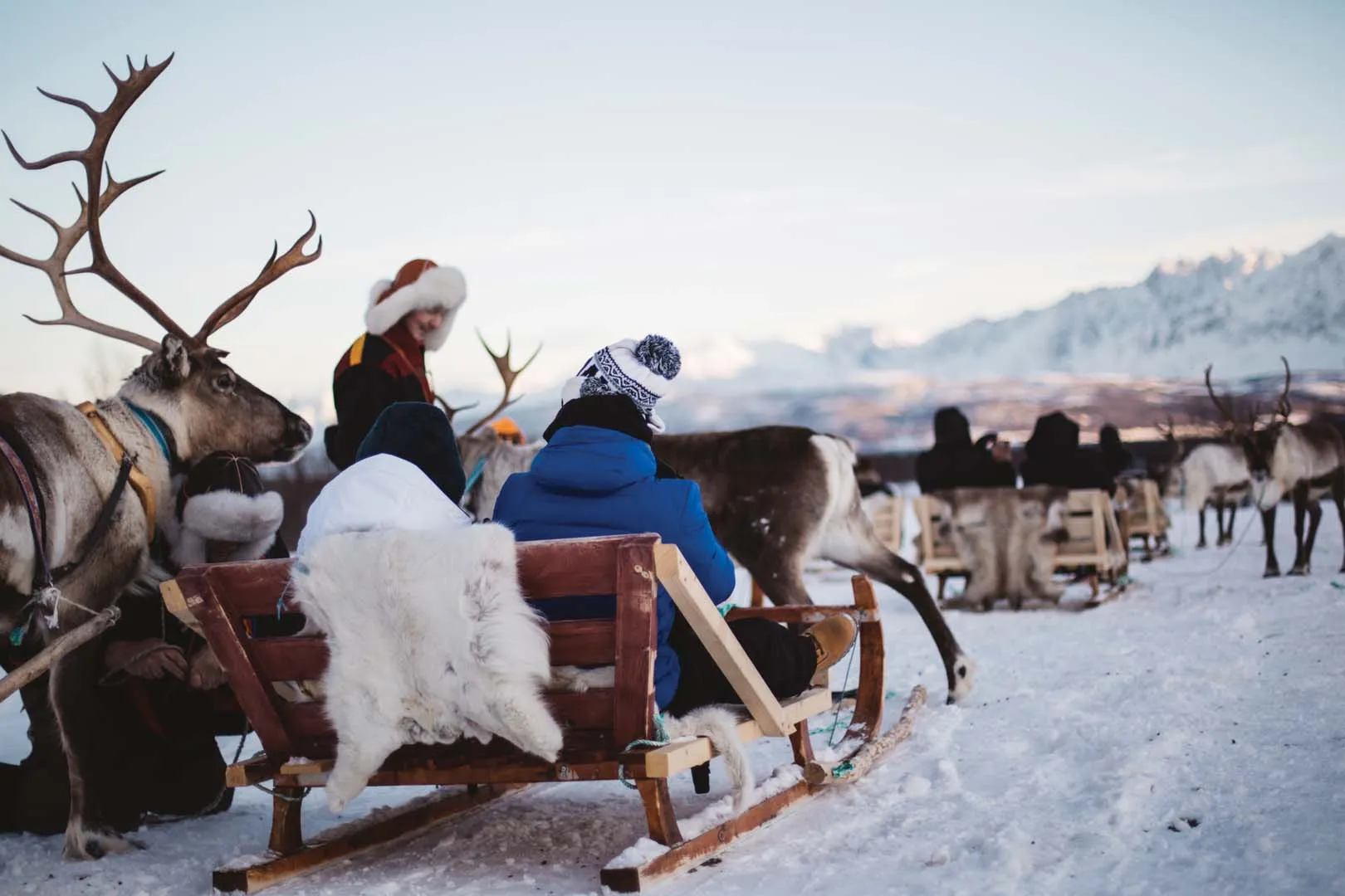 Experience reindeer sledding in Tromsø with Sámi guides, Arctic landscapes, cultural storytelling, and a calm, authentic winter adventure. Book today!
