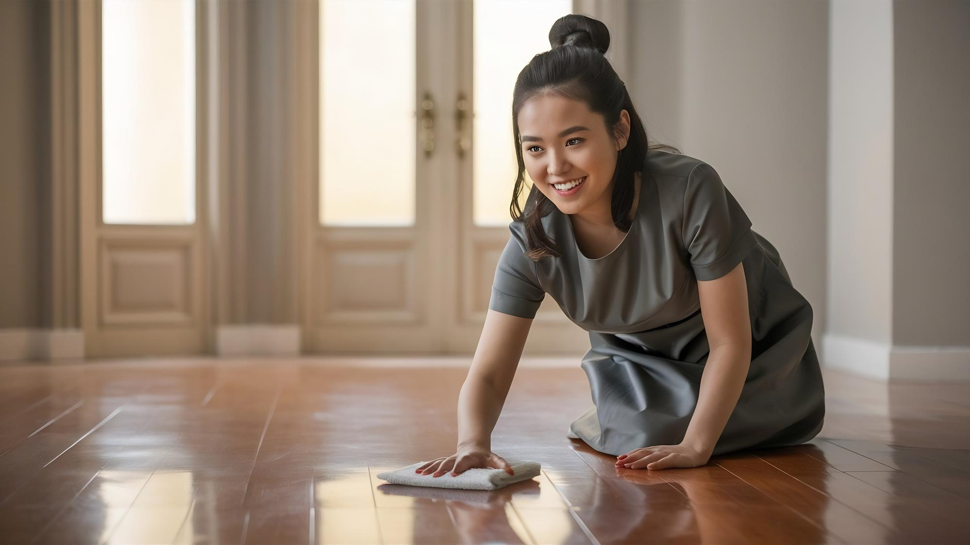 Professional floor deep cleaning service in Singapore