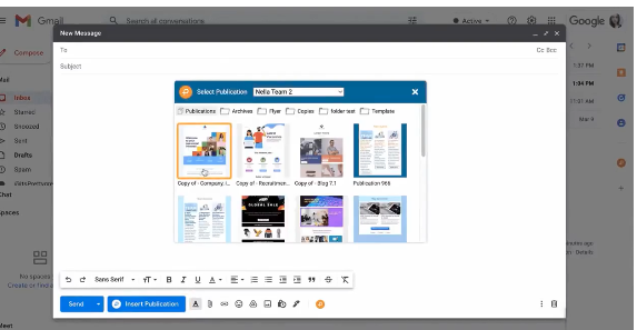 How to Create Gmail Templates with Publicate?