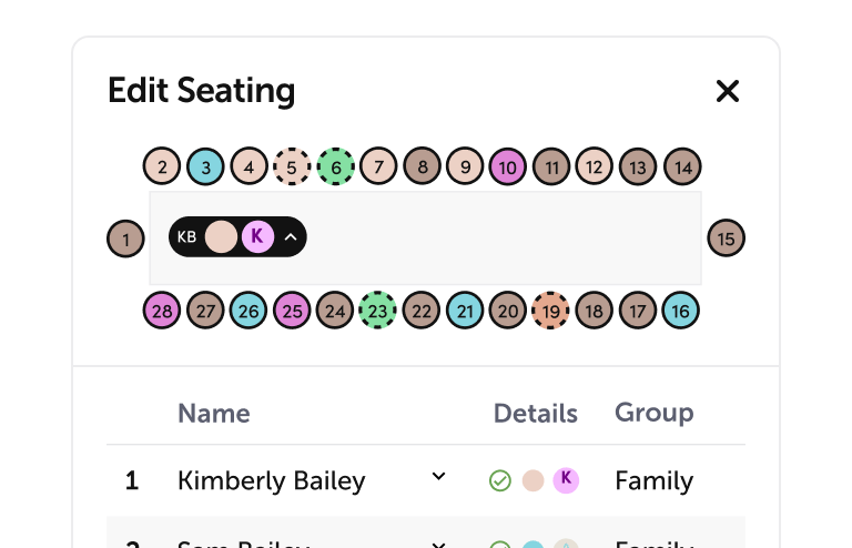 Seating Charts