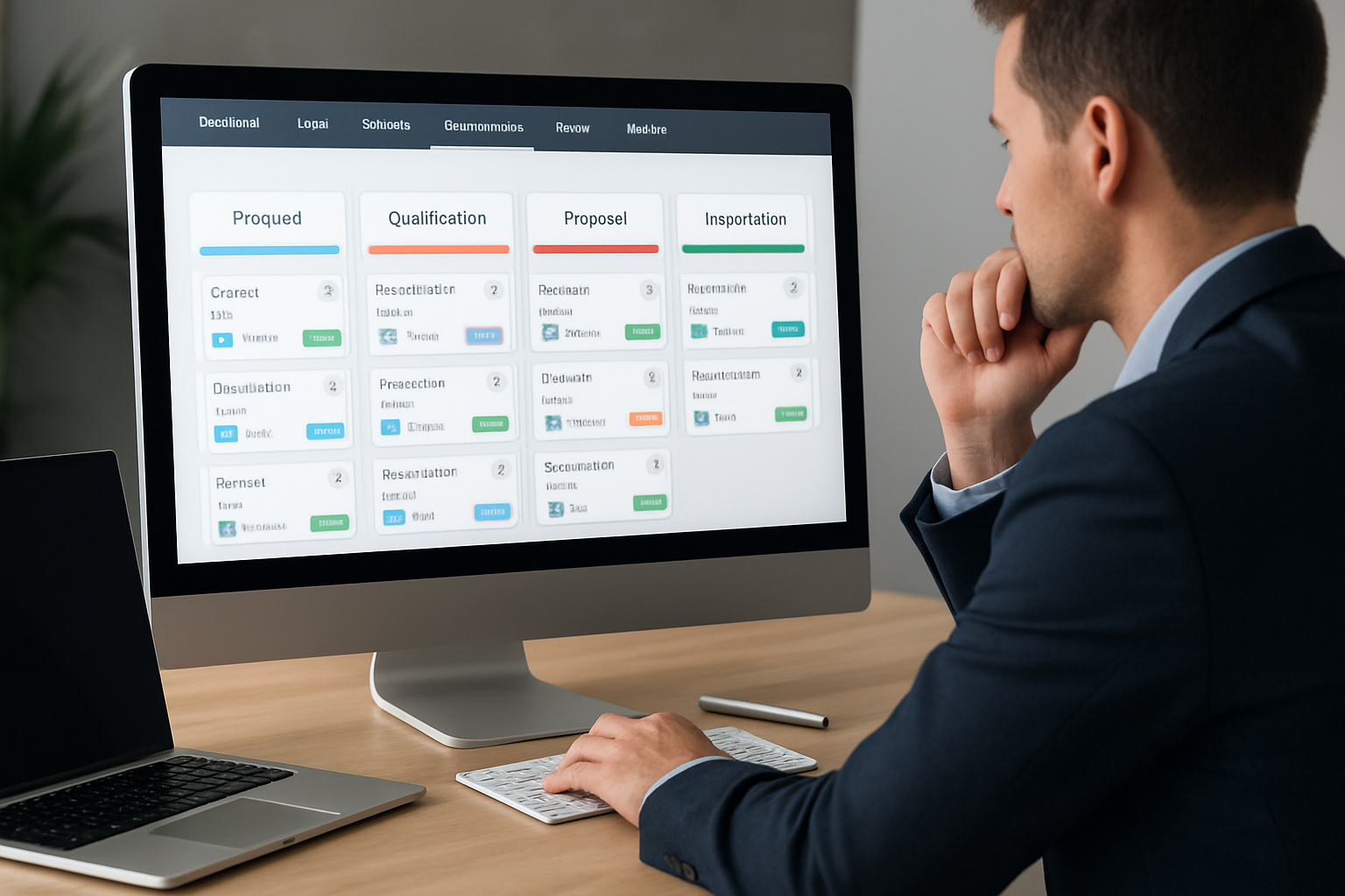 Illustration for Automatisations, adoption et bonnes pratiques avec Initiative CRM (Customer Relationship Management) related to suivi des opportunites de vente
