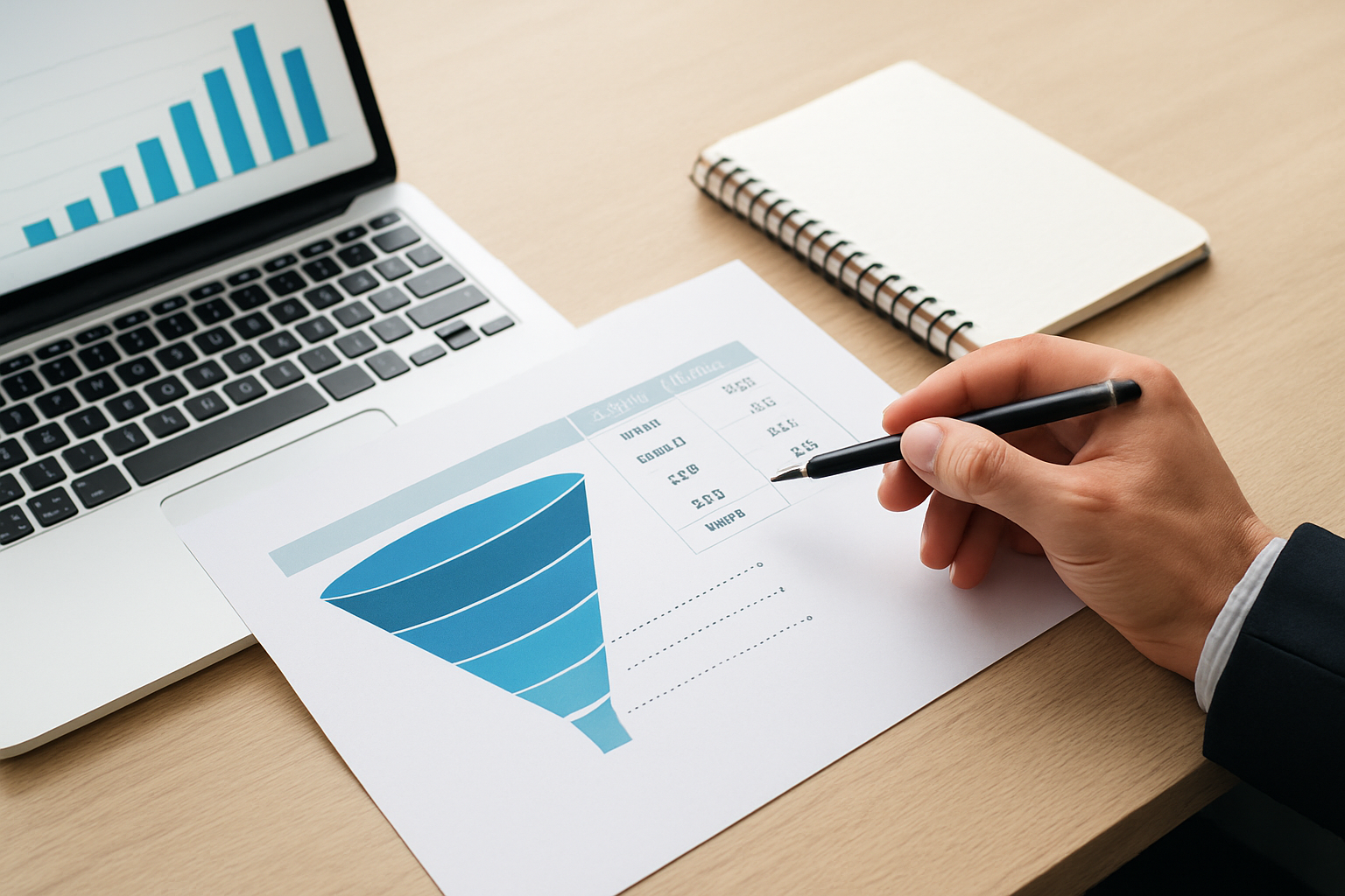 Illustration for Modèle de pipeline prêt à l'emploi: structure, critères et probabilités related to suivi des opportunites de vente