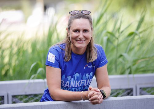 #TeamMainova-Agegrouperin Jenny Frenzel auf ihrer #RoadtoRömer