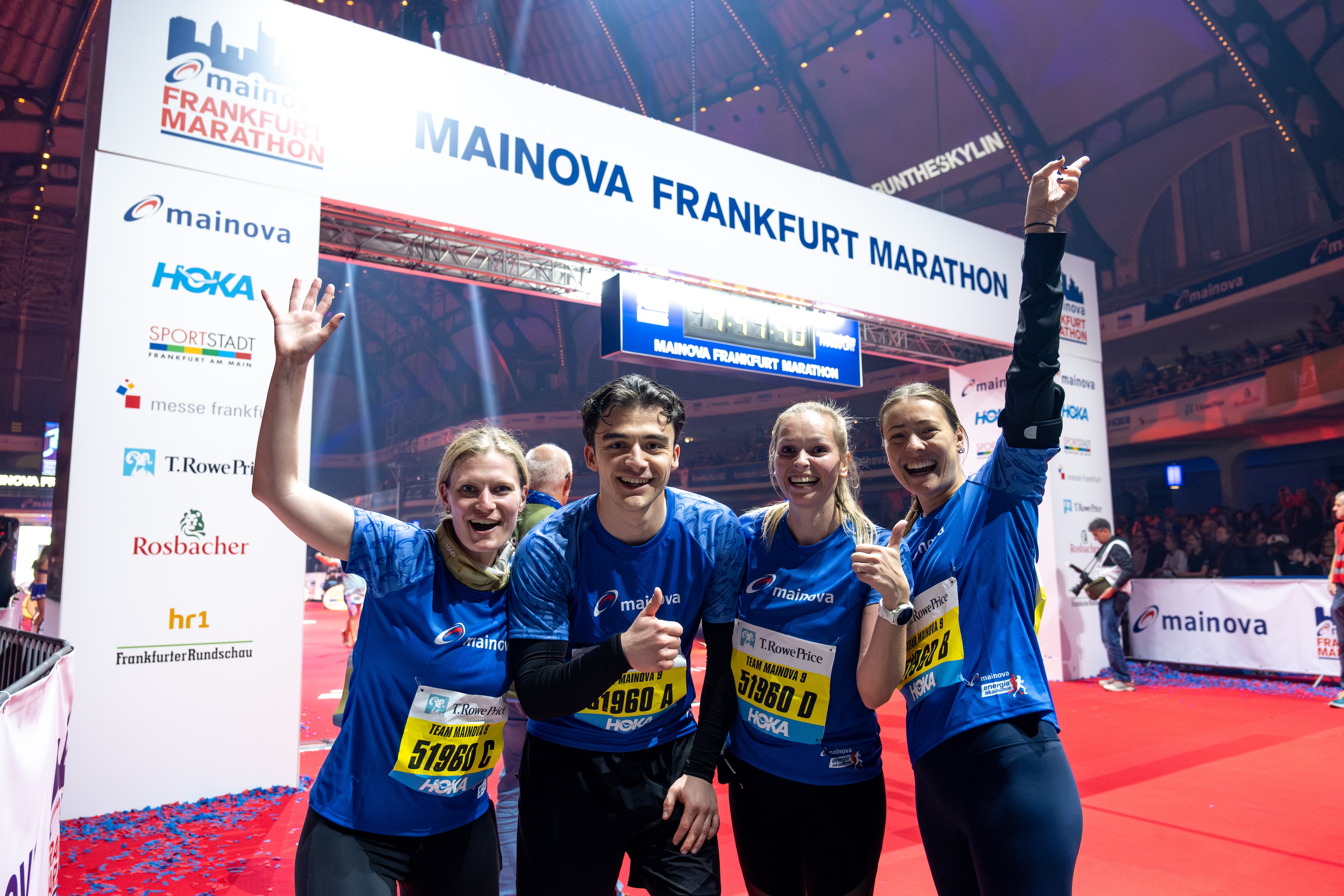 Teilnahmeinfo Staffeln: Mainova Frankfurt Marathon 2025