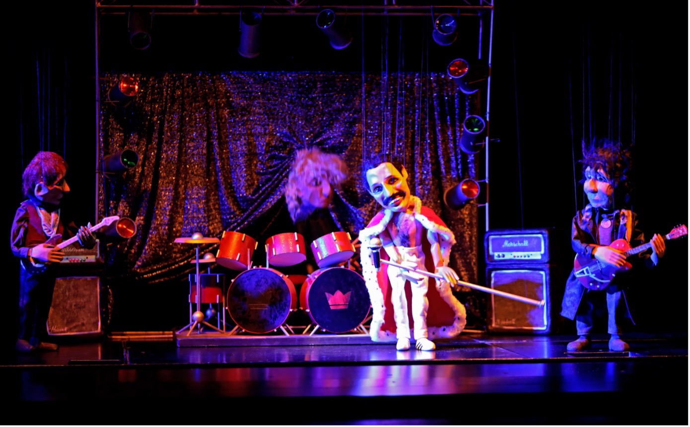 Marionetten der Band Queen