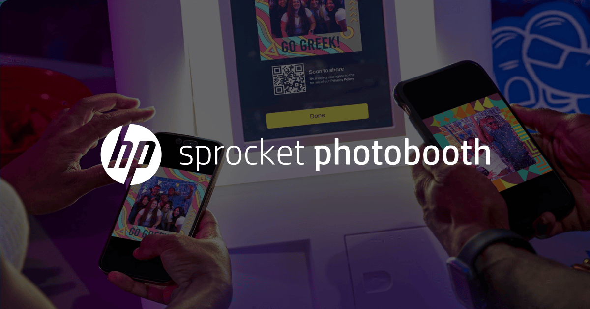 HP Sprocket Photobooth