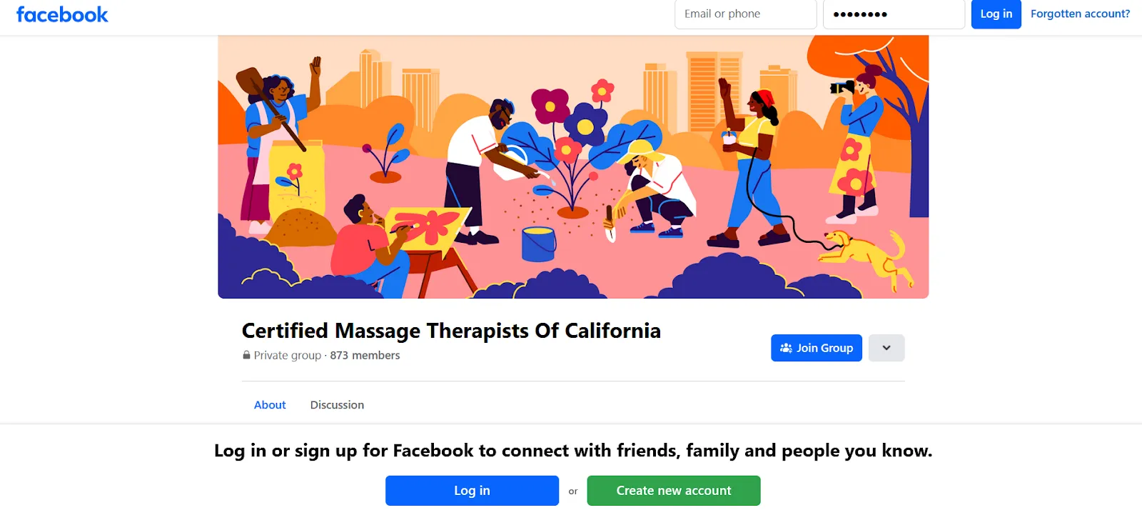 Facebook Massage Groups