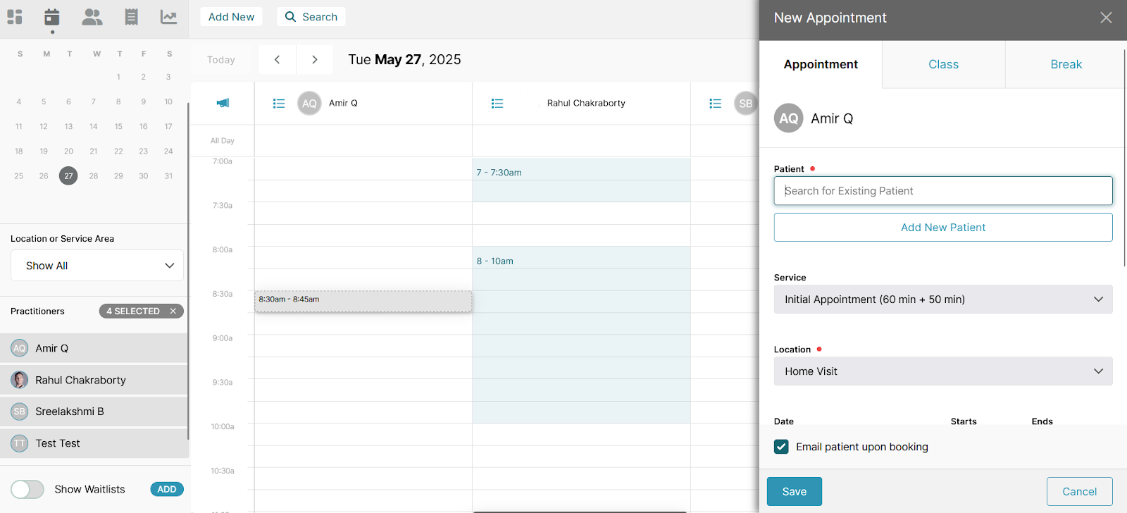 Appointment Scheduling