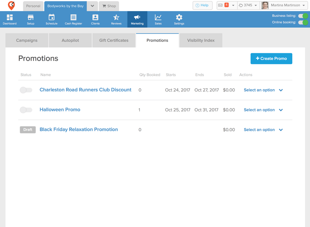 Alternatives to jane app for massage therapist