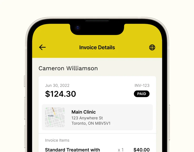 Patients can now review and pay invoices from your Web Portal & App!
