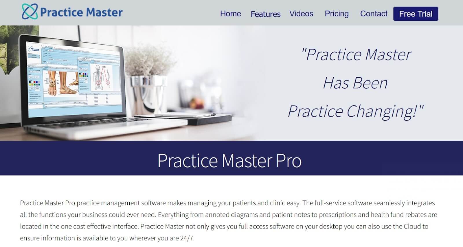 Best Windows-based Osteopathy Practice Management software Practice Master