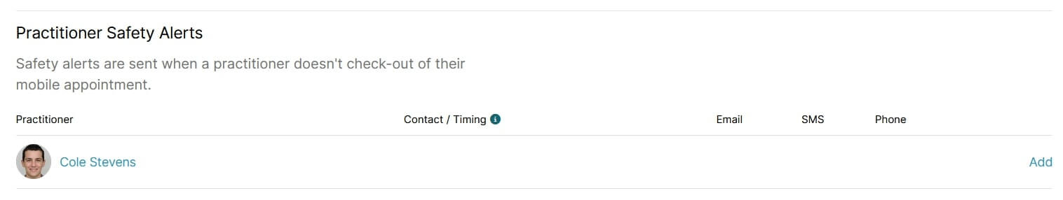 Practitioner Safety Alerts