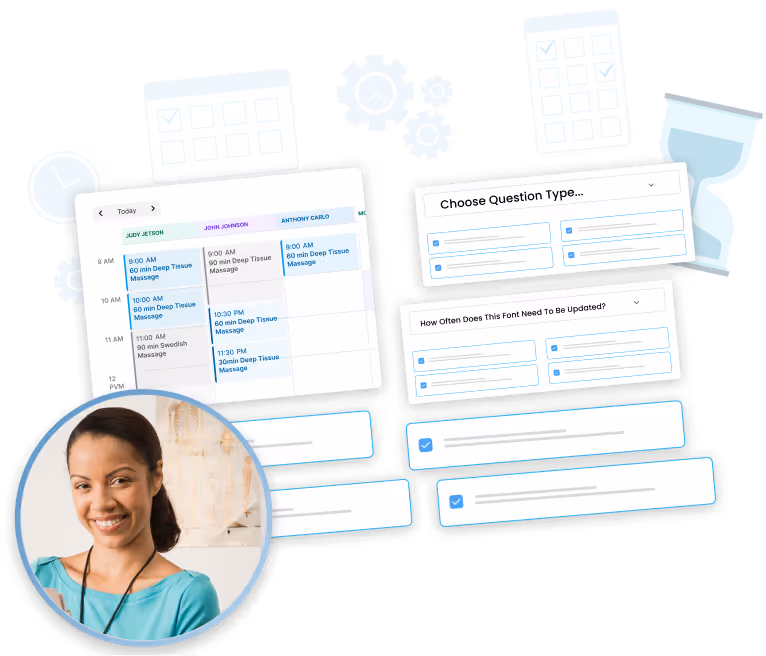 A Visual of practice management software