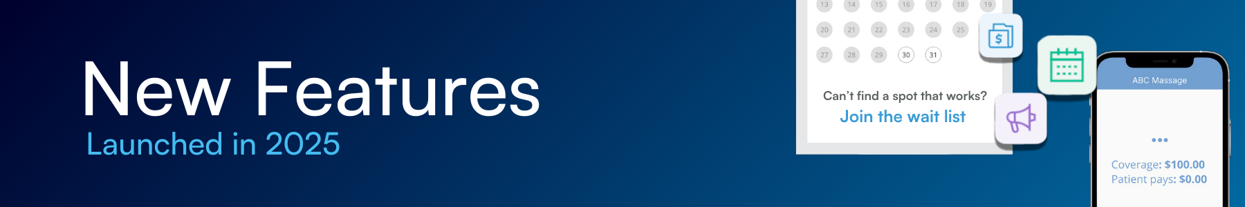 Clinicsense features banner