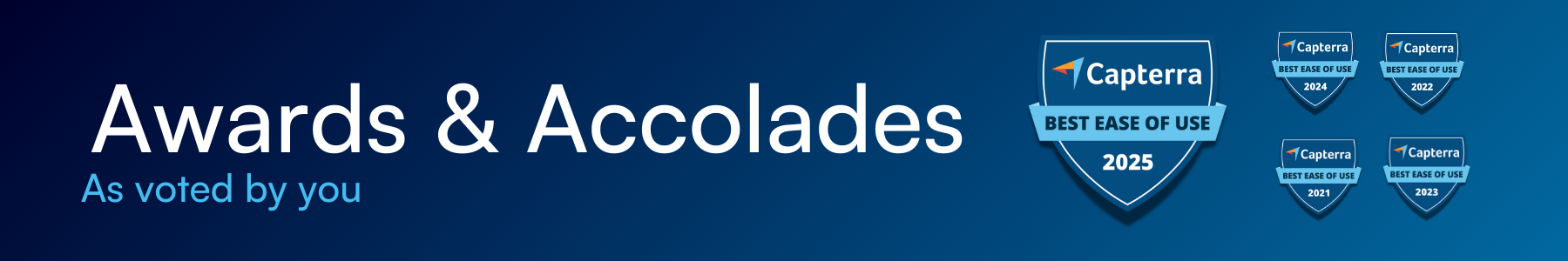 ClinicSense accolades banner