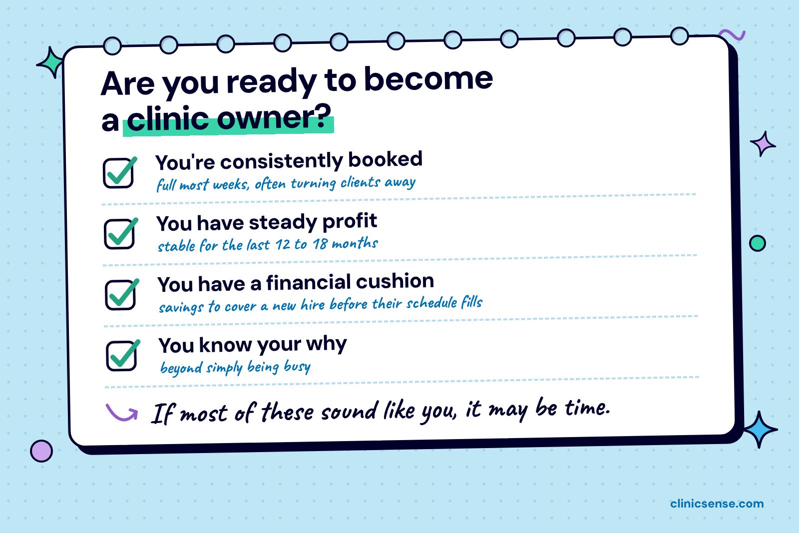 How To Go From Solo Practitioner To Clinic Owner