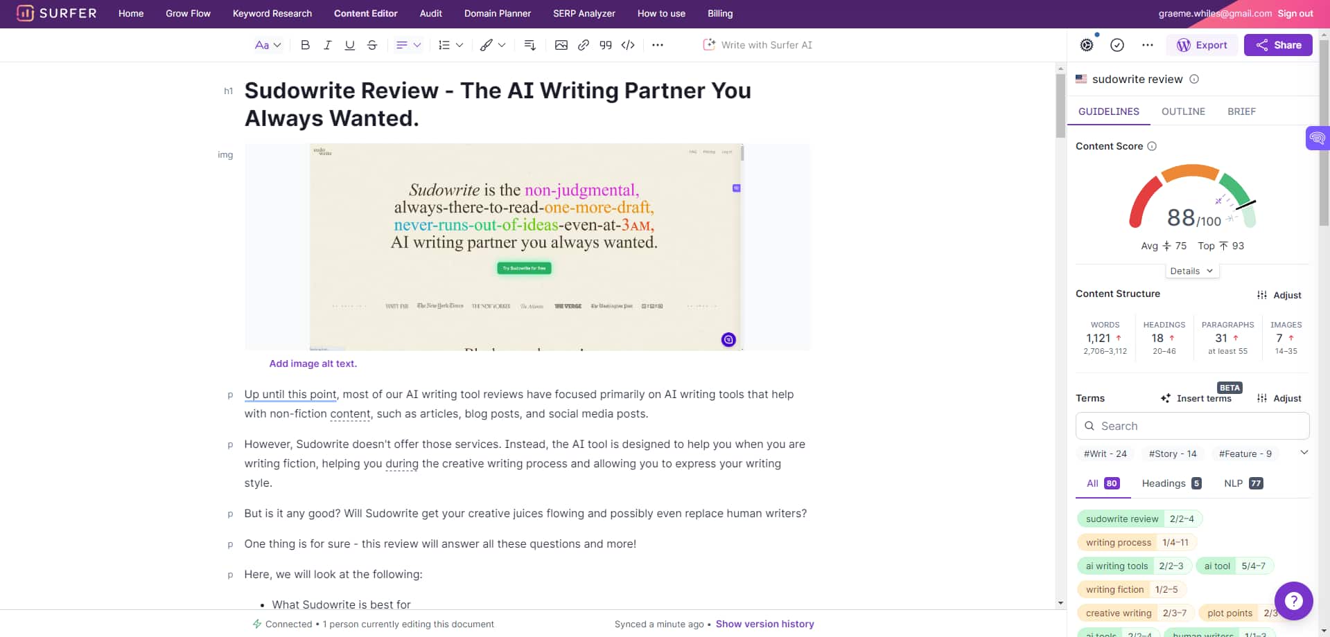 Sudowrite Review - The AI Writing Partner You Always Wanted ...