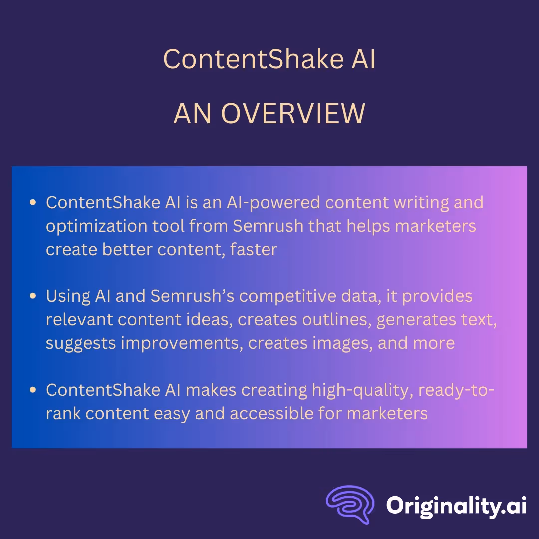 What Is ContentShake AI by Semrush?