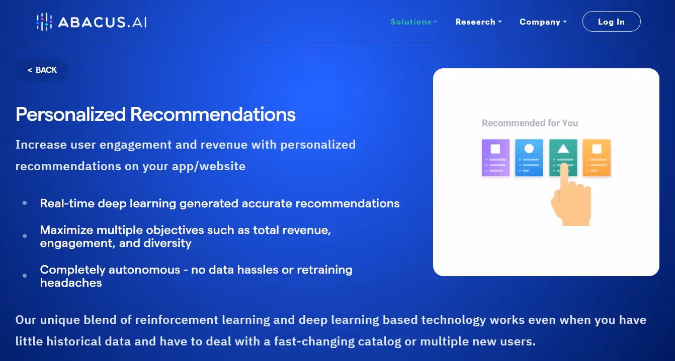 7. Personalization AI