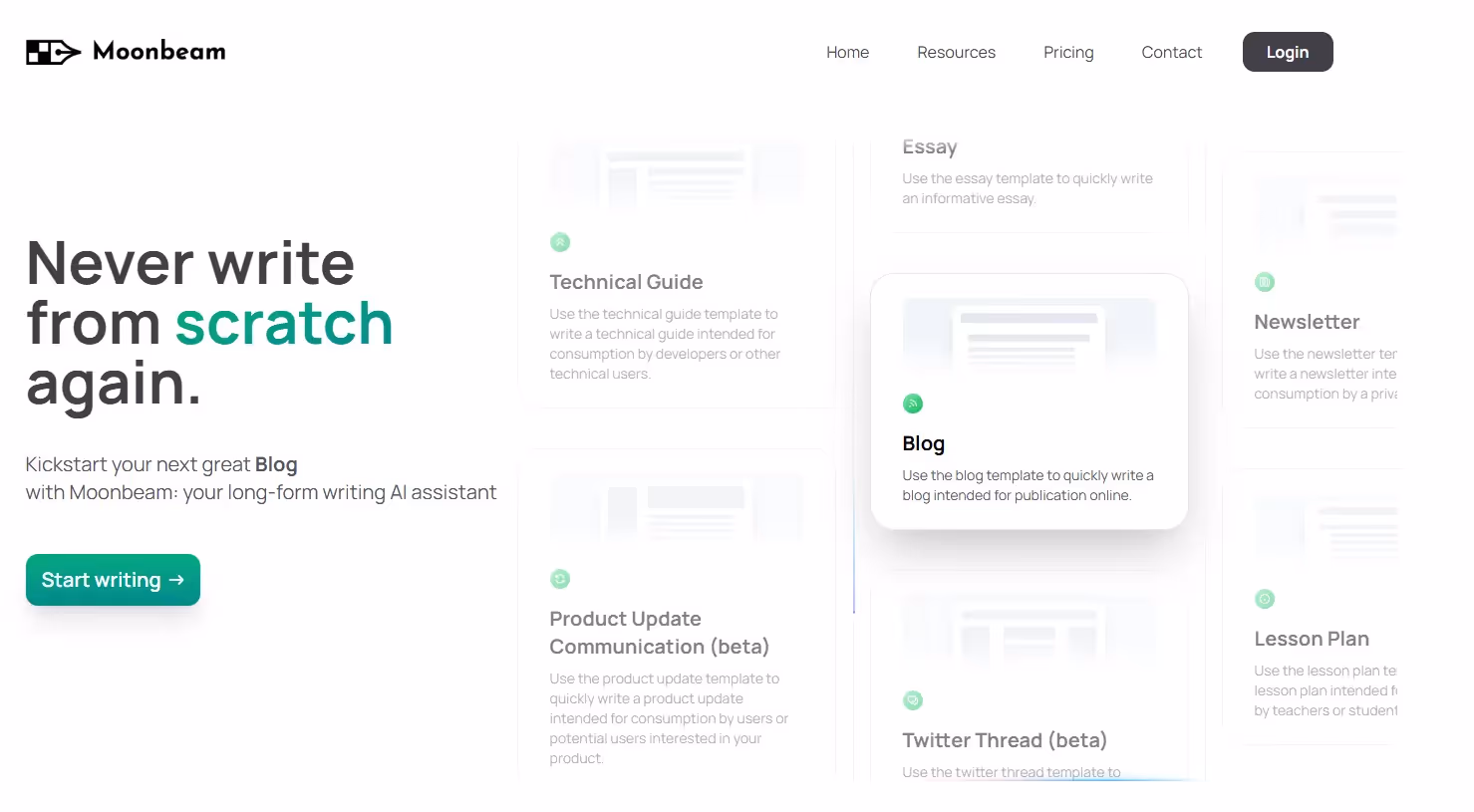 GoMoonBeam: AI Writing Assistant Review