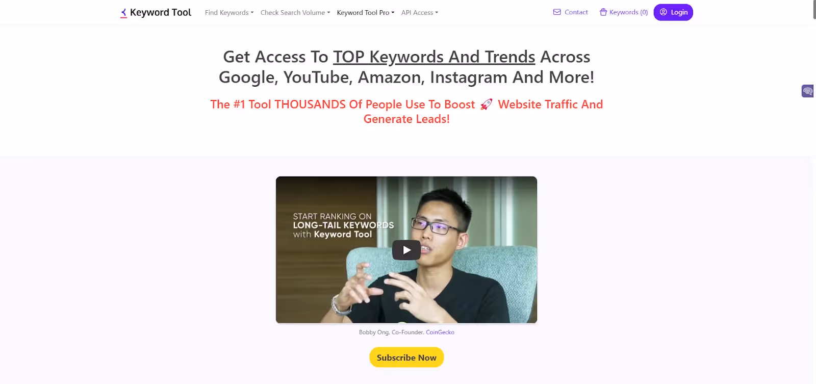 Keyword Tool Pro