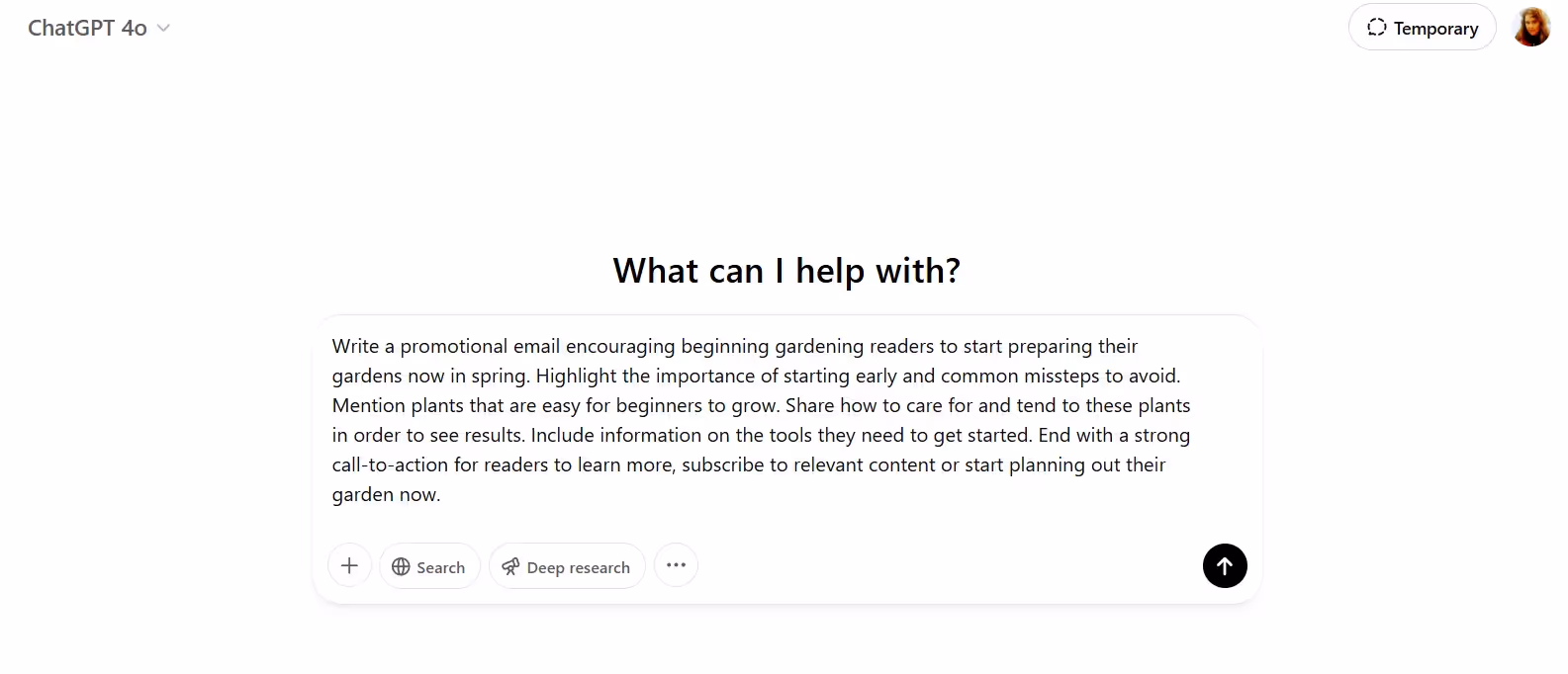 AI Content Sample 2: Promotional Email