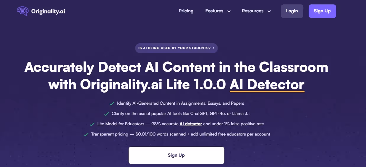 Best AI detector for teachers and educators