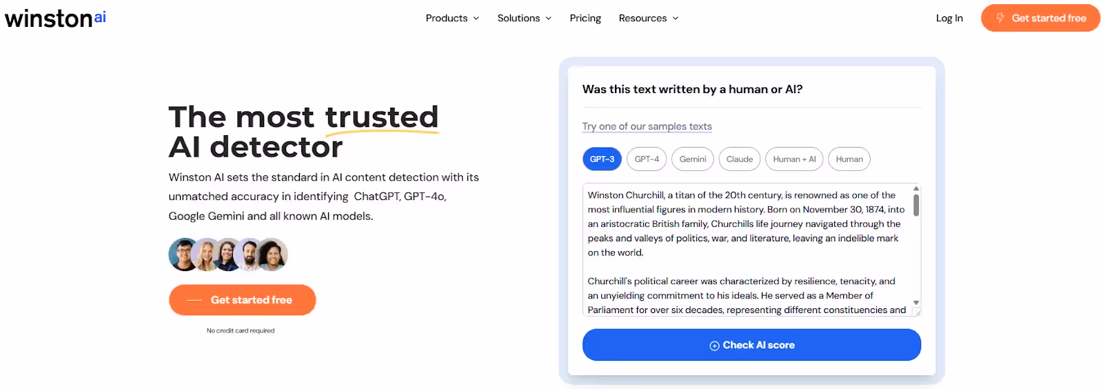 AI detector with LMS integrations and plans for educators