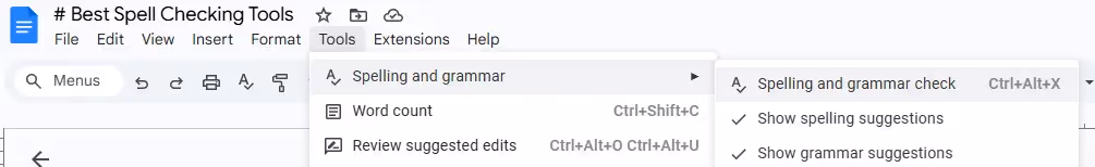 4. Google Docs