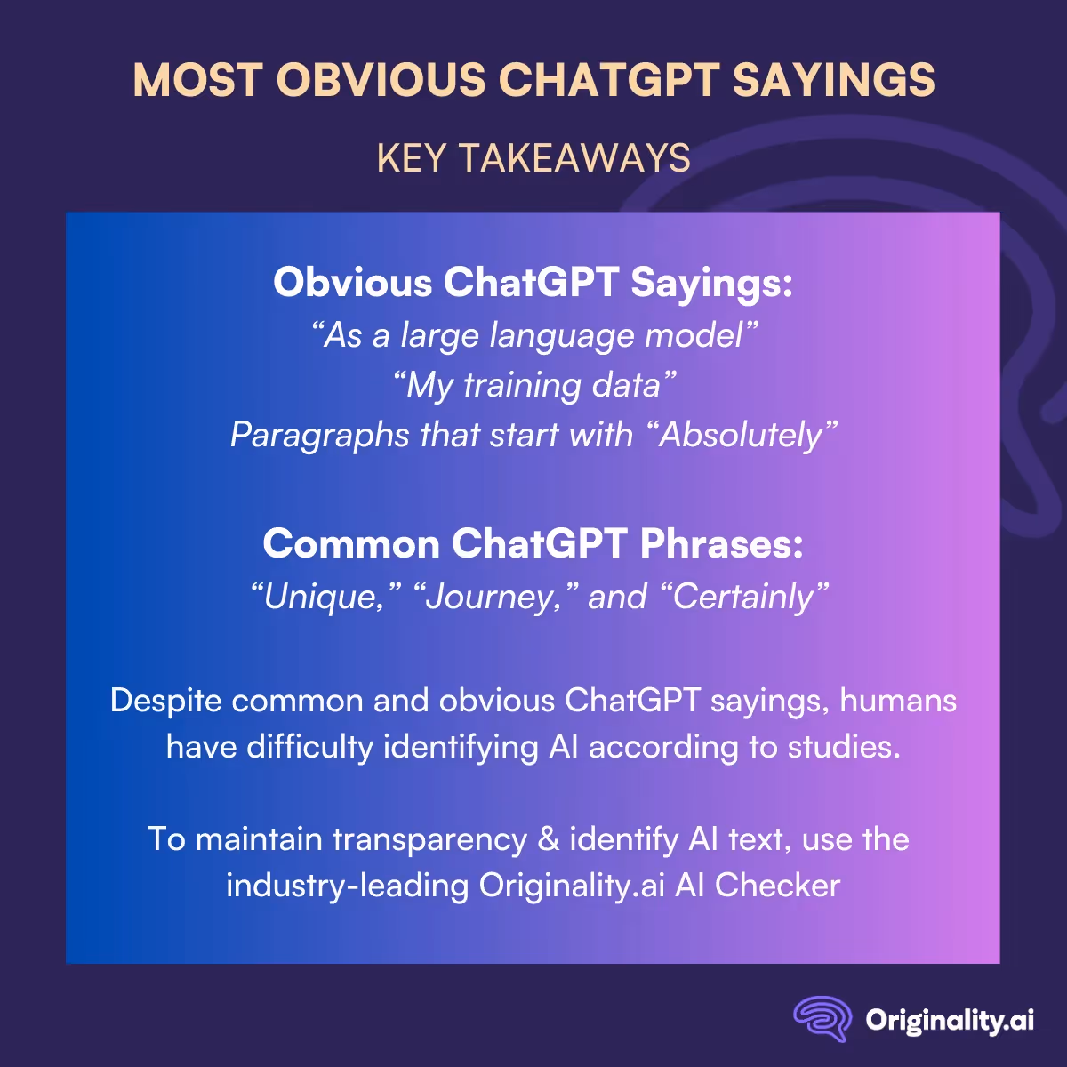 Key Takeaways (TL;DR)