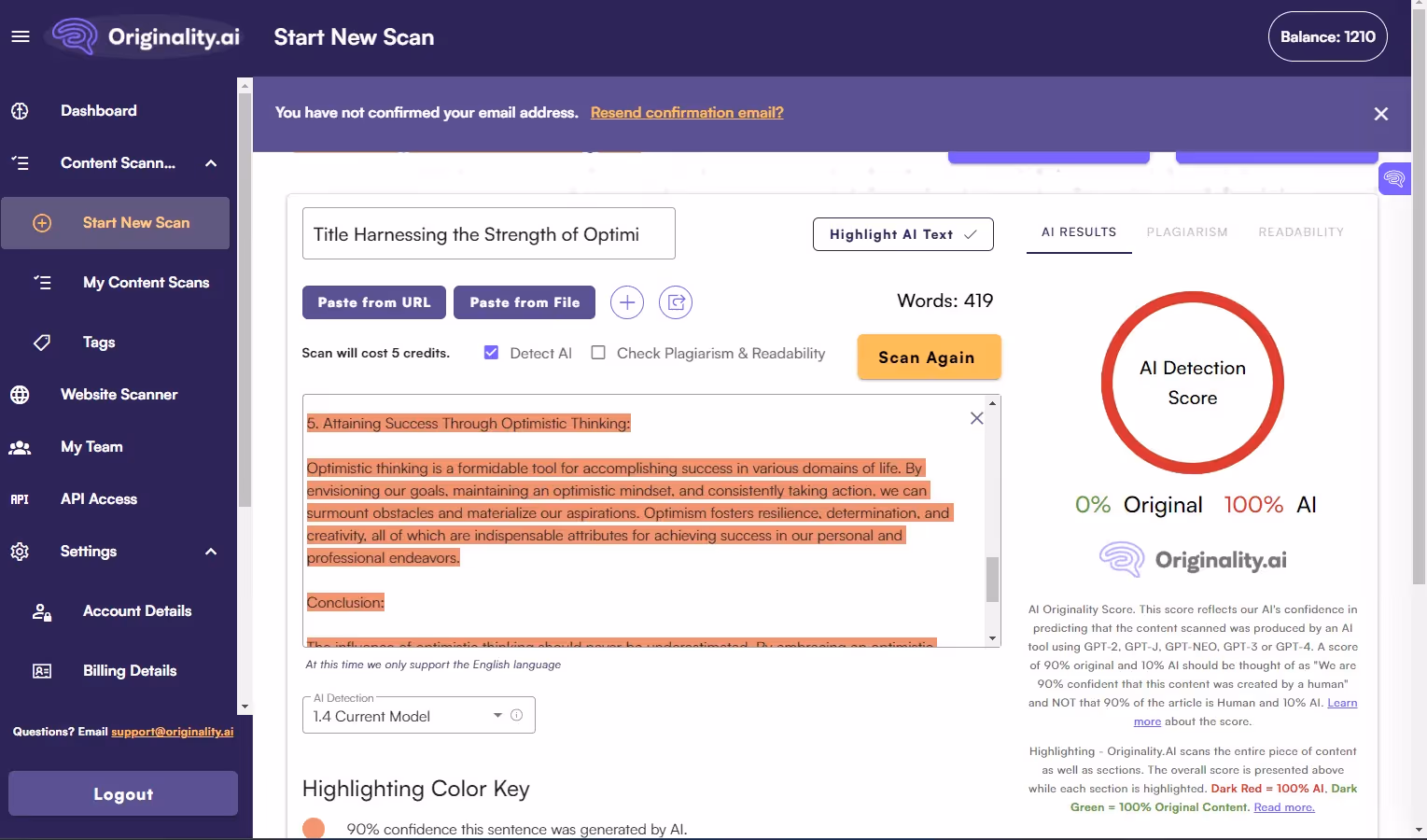 Can Wordtune Get Detected by Originality.ai?