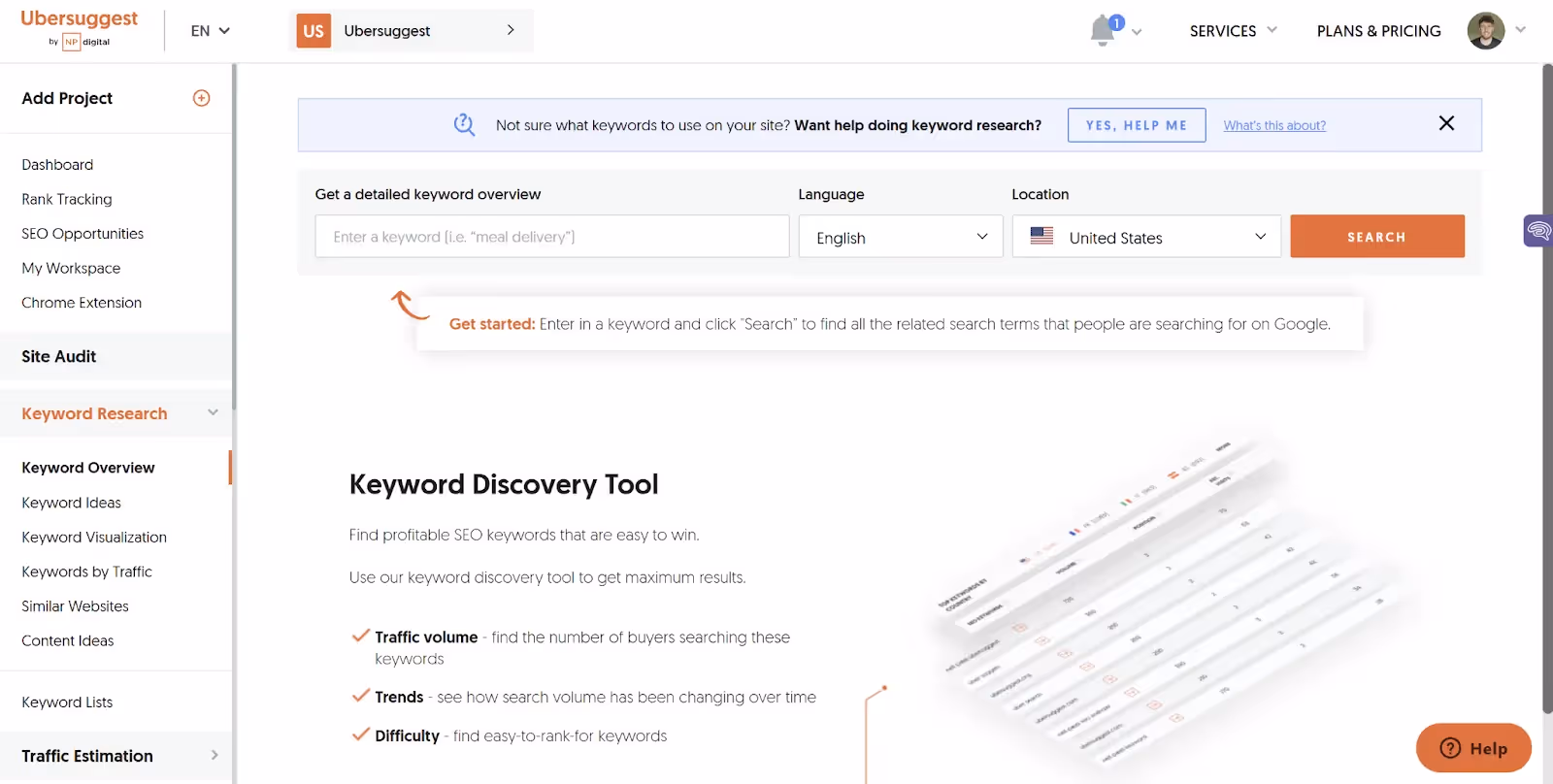 2. Keyword Discovery