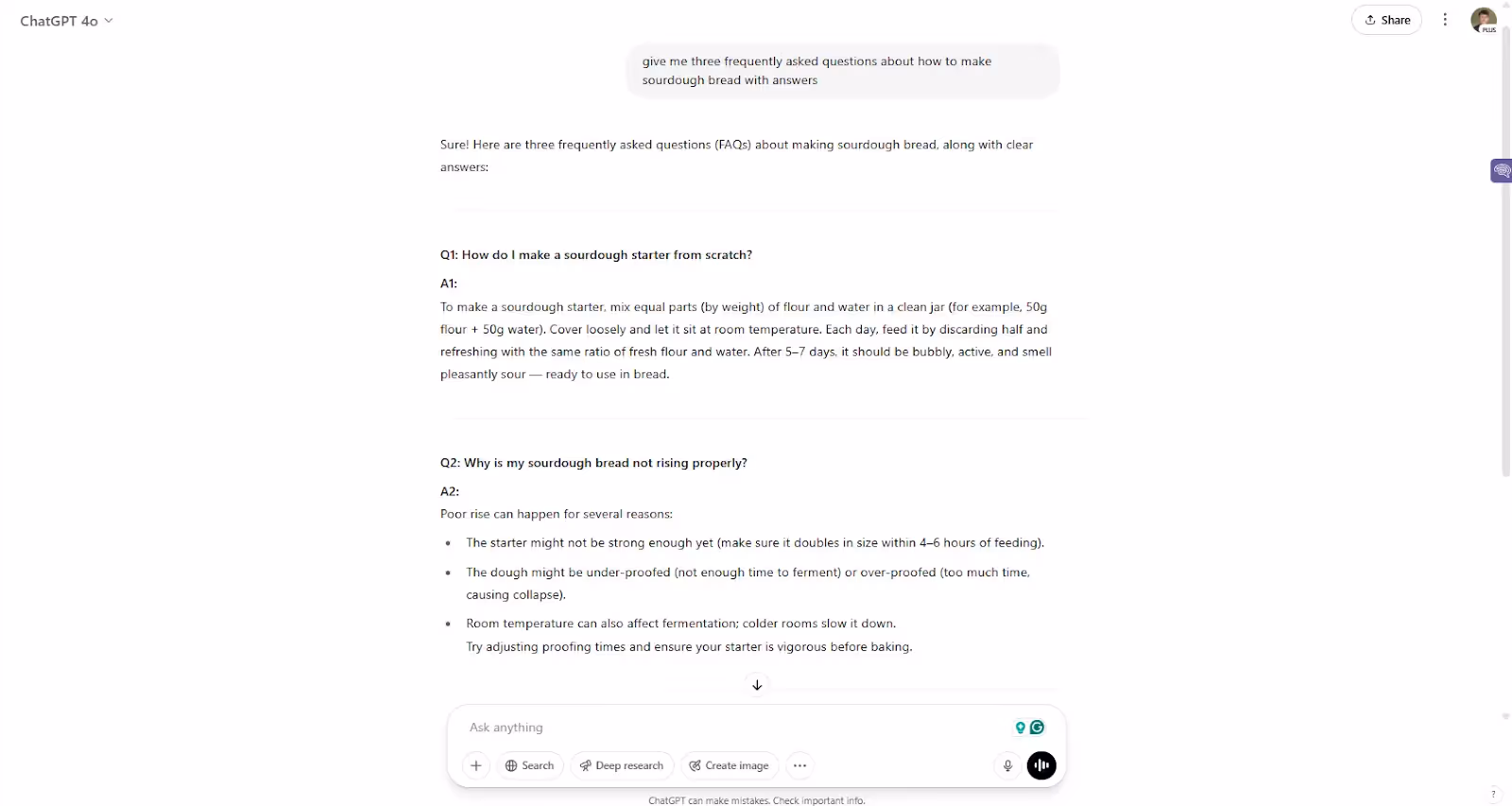 5. Specify formatting