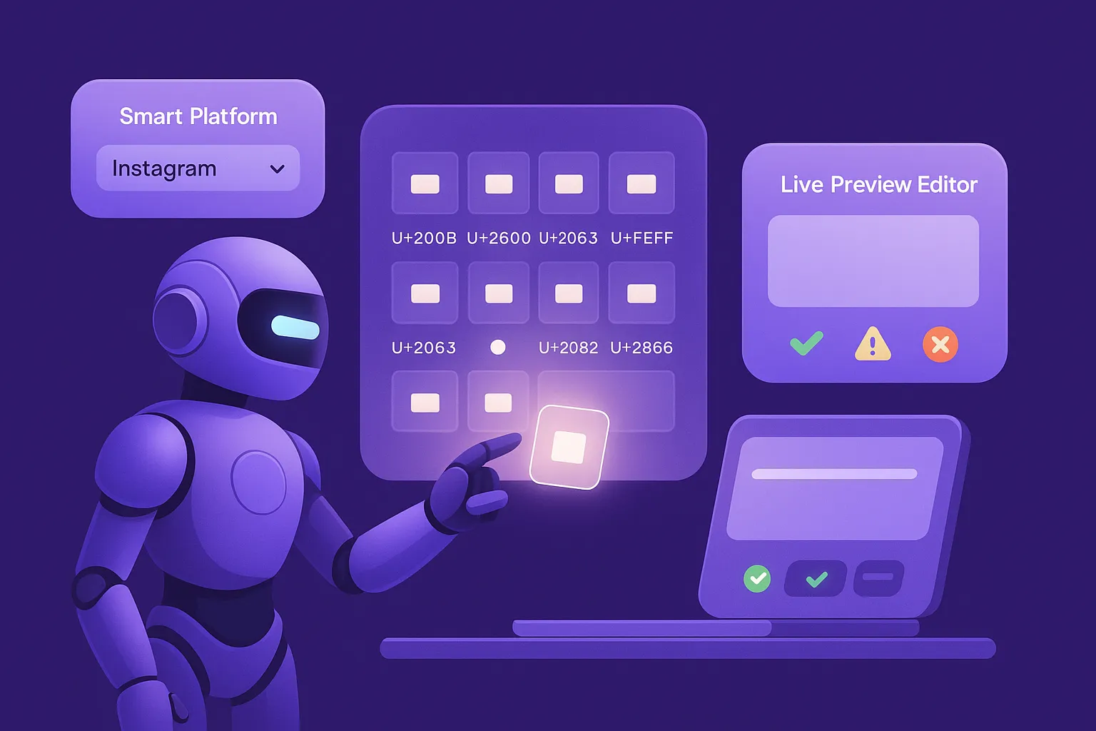 How Our Free Invisible Character Copy & Paste Tool Works