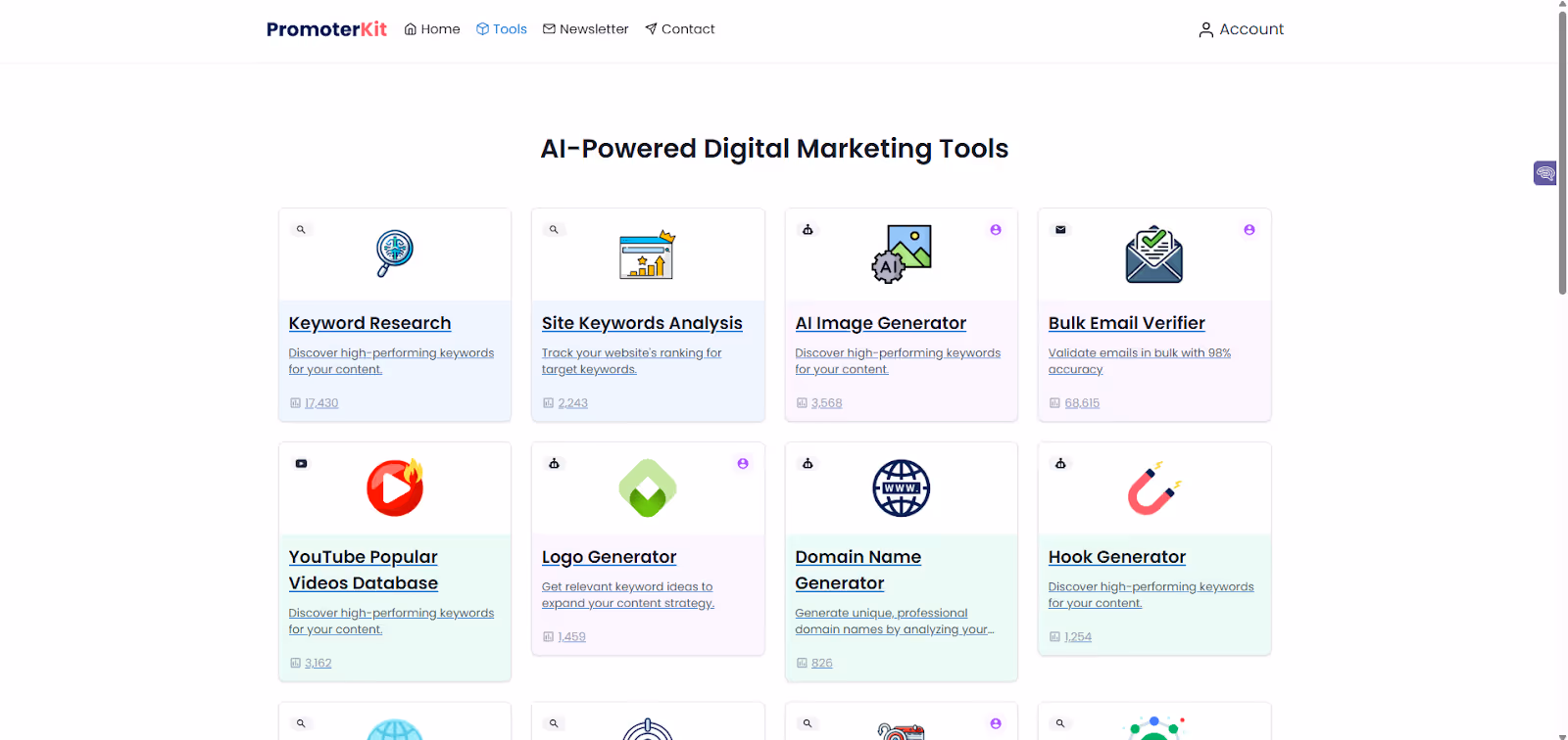 ToolerBox (previously Promoter Kit) tools to note