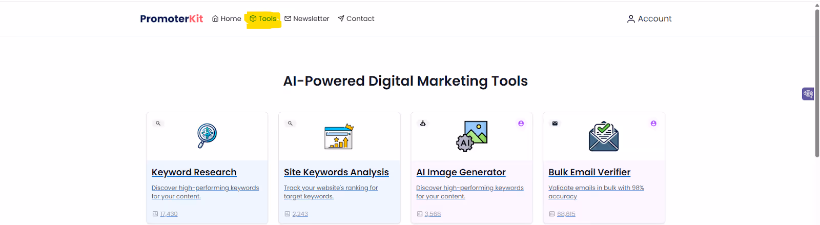 ToolerBox (previously Promoter Kit) how to use