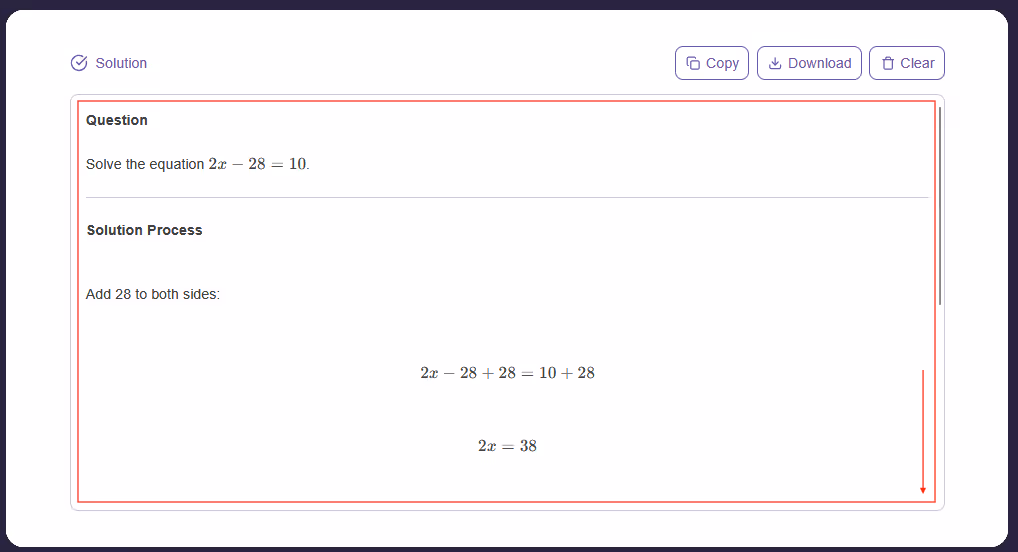 Read the generated answer