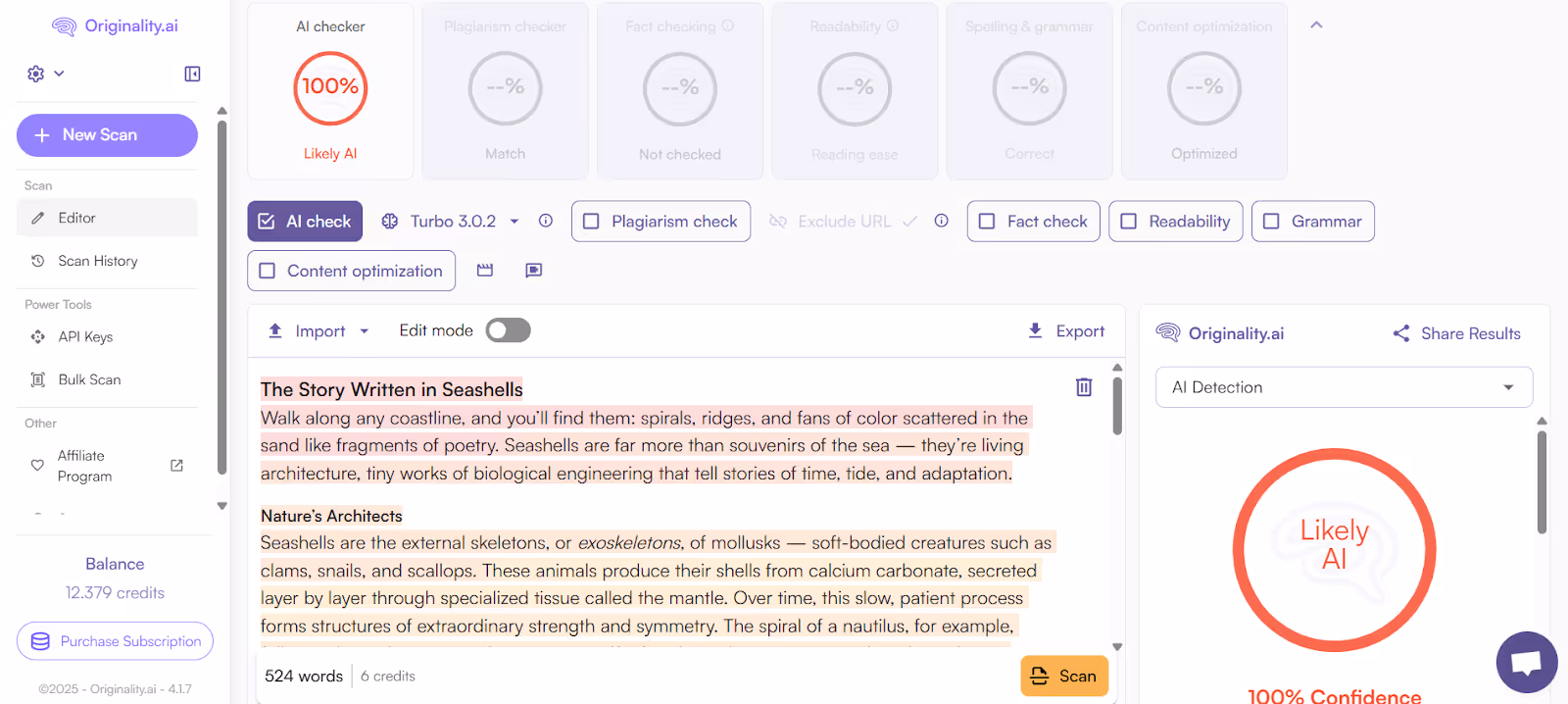 Originality.ai - the most accurate AI detector
