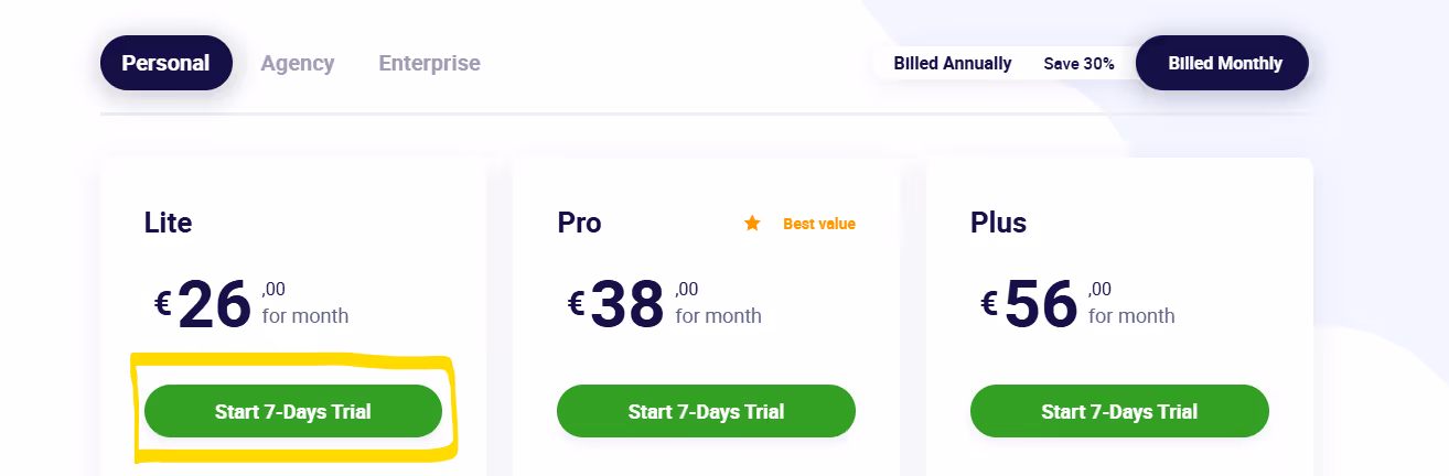 SEO tester online trial