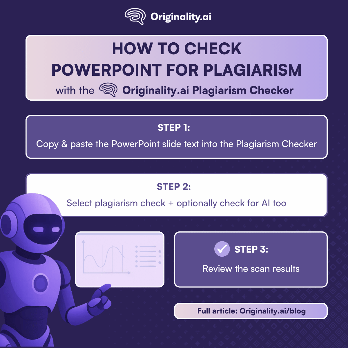 How to check PowerPoint for plagiarism with Originality.ai