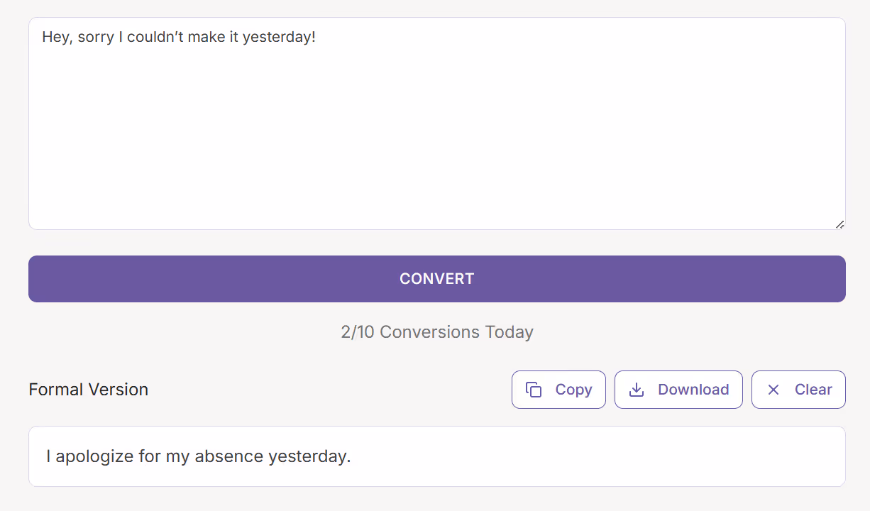 View the Formal Version