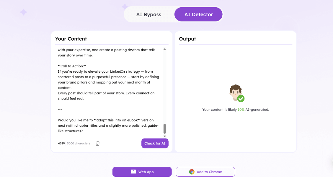 EaseMate AI Checking Scan